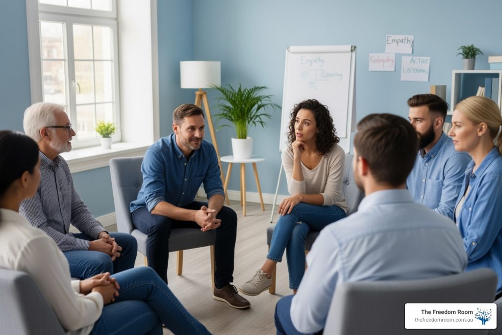 conflict resolution group therapy