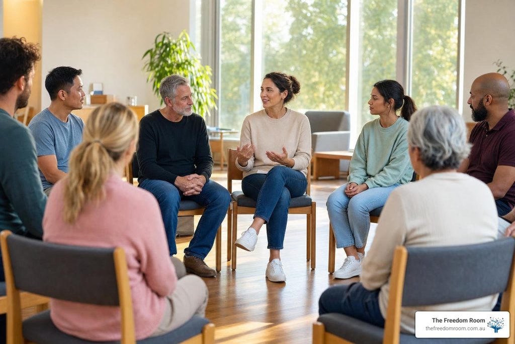 Alcohol recovery support in Australia